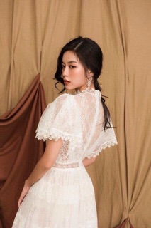 Đầm ren cánh tiên