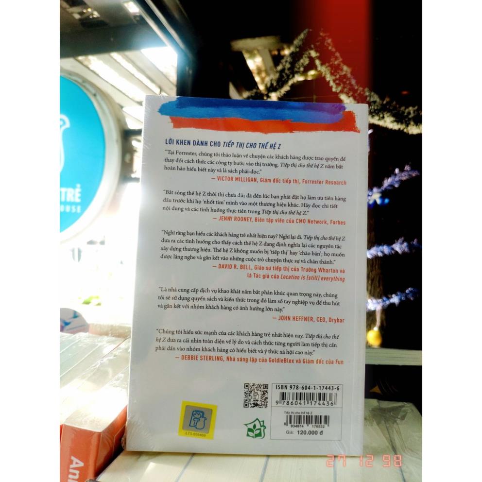 Sách - Tiếp Thị Cho Thế Hệ Z - NXB Trẻ