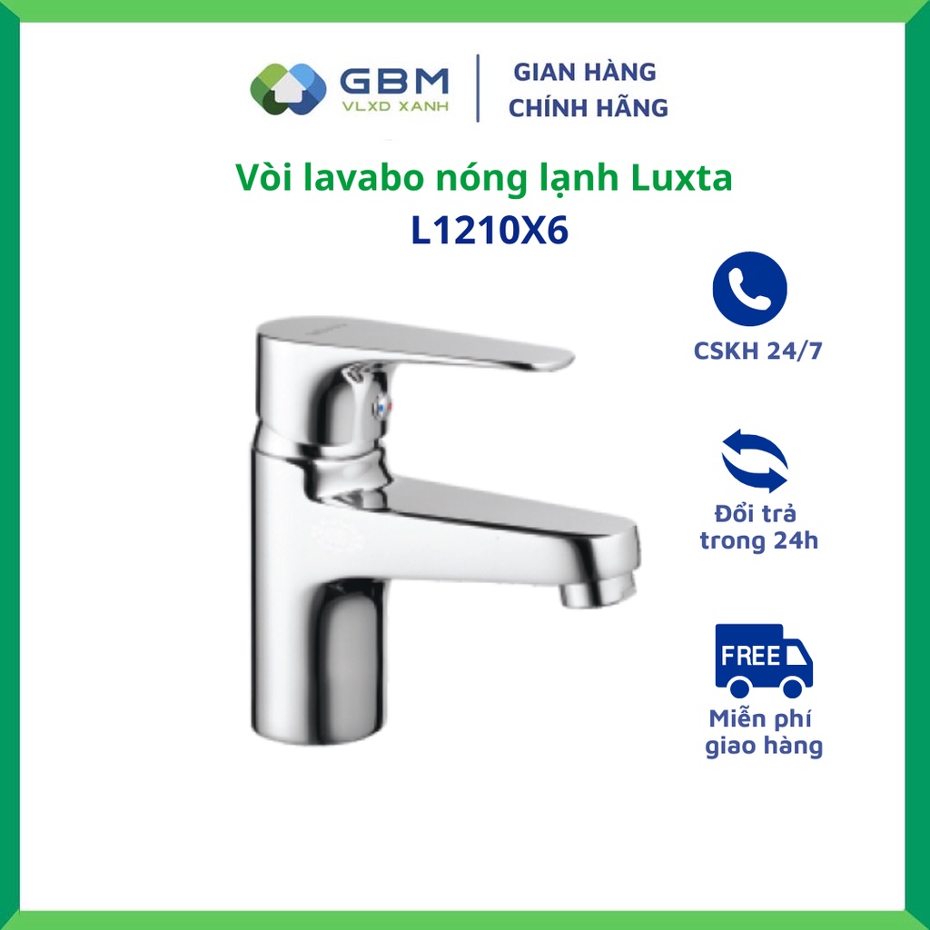 Vòi chậu nóng lạnh Luxta L1210X6