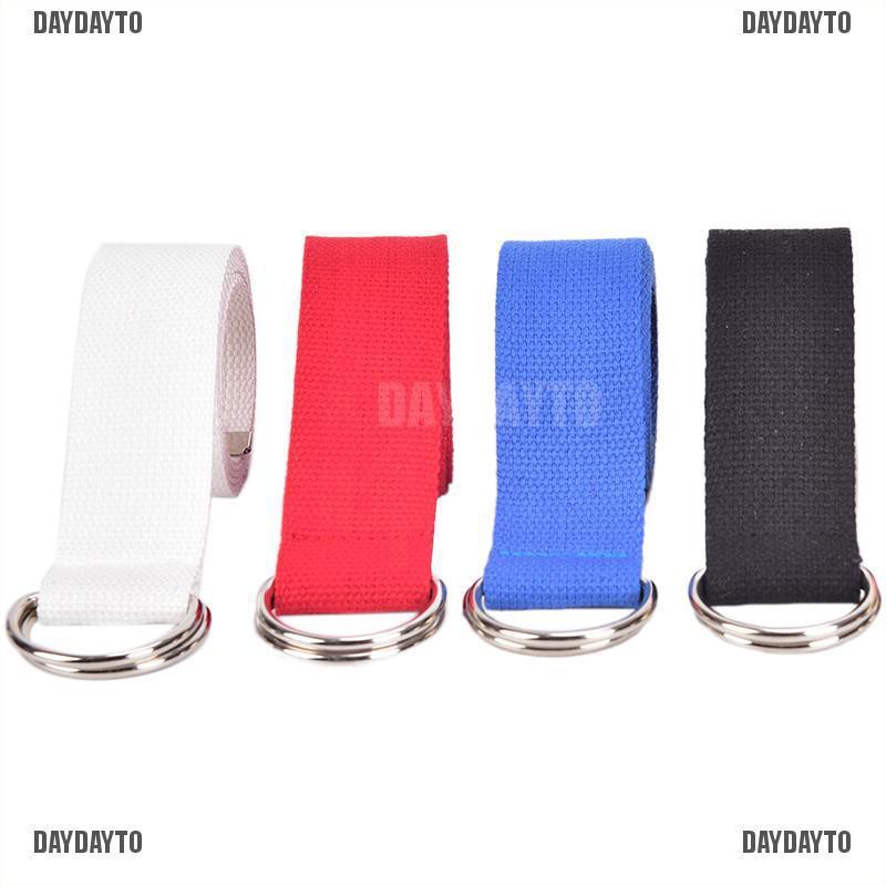 Thắt Lưng Unisex Bằng Vải Bố Nylon Khóa Chữ D Đôi