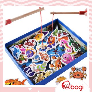 Bộ Câu Cá Nam Châm 💖𝑭𝑹𝑬𝑬𝑺𝑯𝑰𝑷💖 Đồ chơi câu cá 32 chi tiết