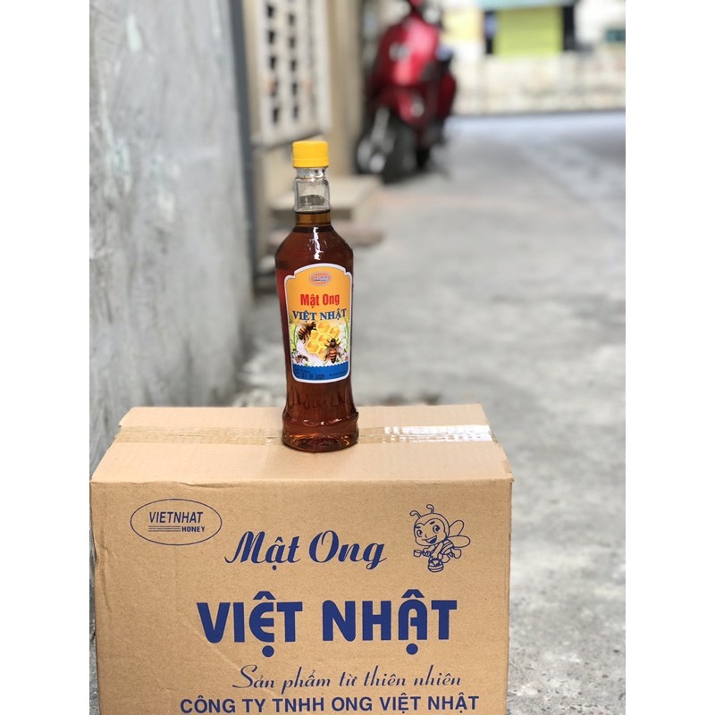 Mật ong nguyên chất - mật ong nấu ăn làm bánh pha chế ướp nướng - Mật ong Việt Nhật 800G