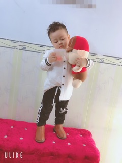 Sét cặp áo sơmi viền cho mẹ & bé