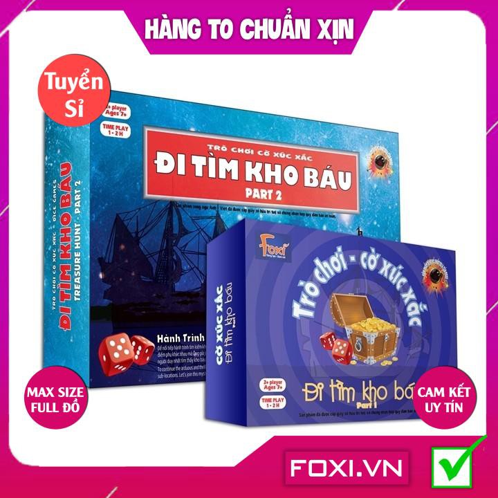Board game-Escape From Zombie-đi tìm kho báu Foxi-trò chơi hay-gây cấn-hồi hộp và trí tuệ.