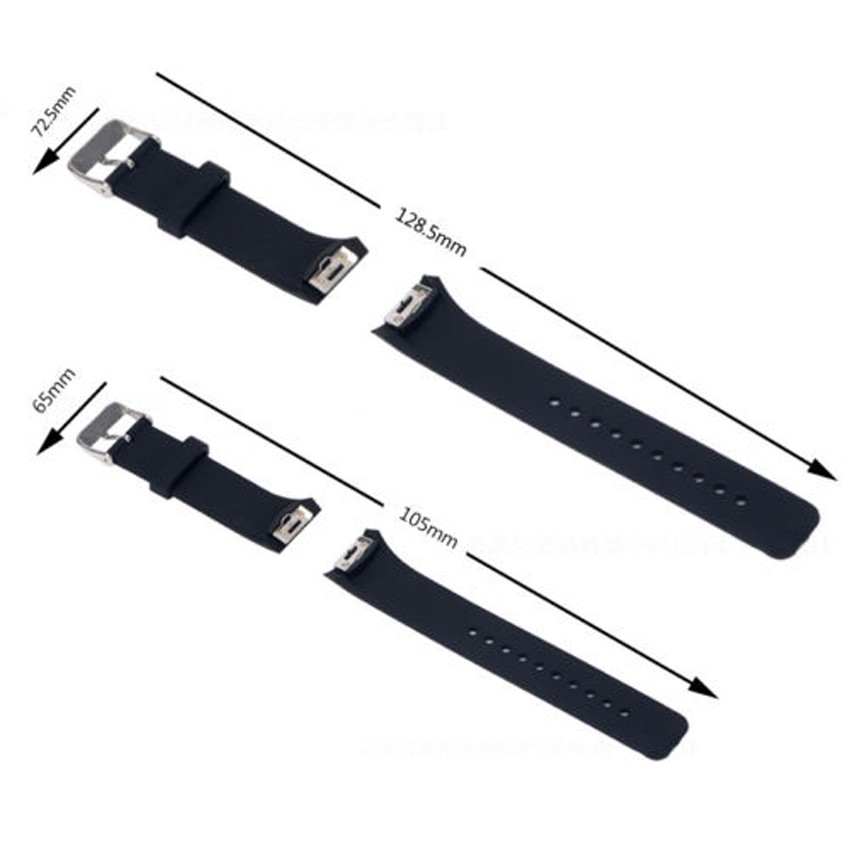 Dây Đeo Silicon Thay Thế Cho Đồng Hồ Thông Minh samsung galaxy gear s2 sm-r720