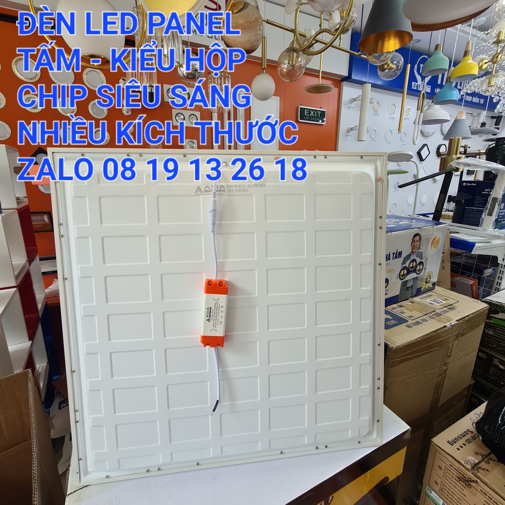 Đèn Led PANEL Asia Tấm Kiểu Hộp nhiều kích thước và công suất, 60x60, 30x60, 30x30, 30x120 ...