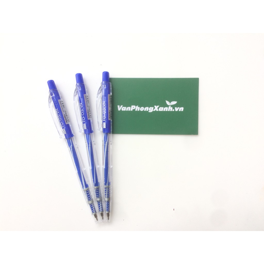 Bút Bi Flexoffice FO - 03 0.5mm - Đỏ/Xanh/Đen