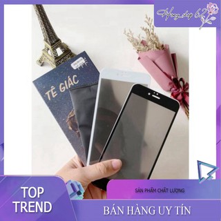 Kính cường lực Iphone 6 đến iphone 12 promax chống nhìn trộm tê giác full màn hình