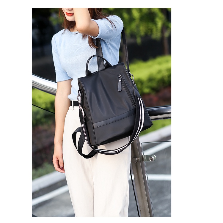 Balo Da PU Trơn Cao Cấp Có Sẵn Giao Ngay Kích thước:30*30*17cm Ba Lô Nữ Jess73