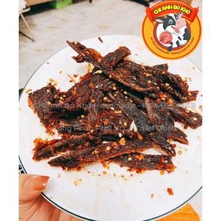 Bắp bò khô xé que mềm - bò khô handmade đặc biệt thơm ngon đậm vị - bò khô chi anh