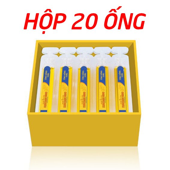 Gel Nghệ Mật ong nano curcumin dạng ống giảm viêm loét dạ dày, tá tràng - 20 ống )