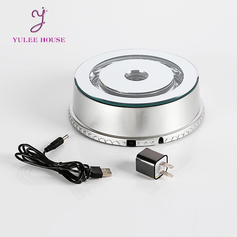 ĐẾ XOAY HỖ TRỢ CHỤP ẢNH SẢN PHẨM TỰ ĐỘNG 360 ĐỘ ĐƯỜNG KÍNH 20CM - SẠC USB - BH 1 THÁNG