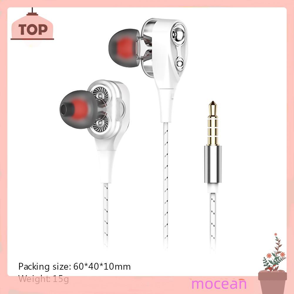 Tai Nghe Nhét Tai Jack 3.5mm Bass Trầm Có Micro Tiện Dụng