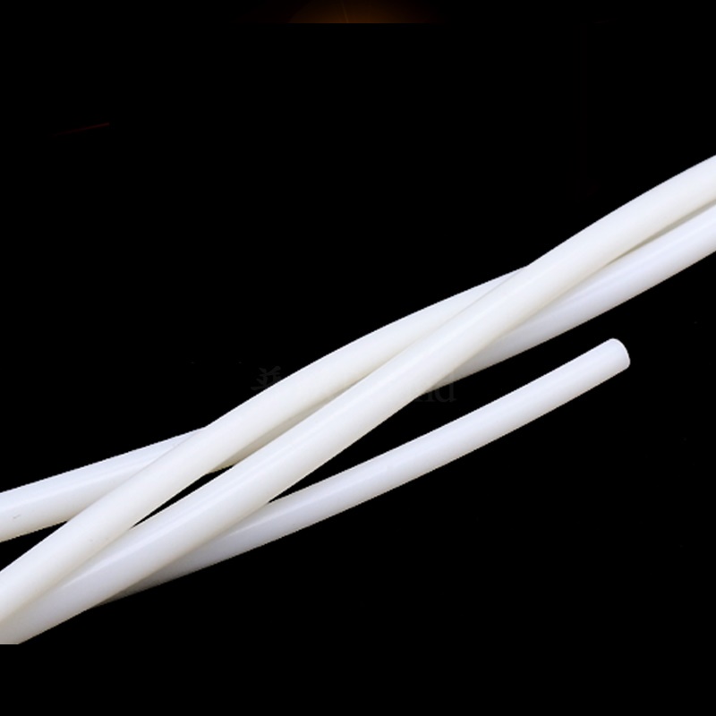 Solid Silicone Cord  Silicone Round Strip White Rubber Gasket Trim Seal Strips O Ring High Temperature Waterproof Vòng Đệm Cao Su Silicone Tròn 1mm 2 3 4 5 6 7 8 10~25mm Chịu Nhiệt Cao Chống Thấm Nước