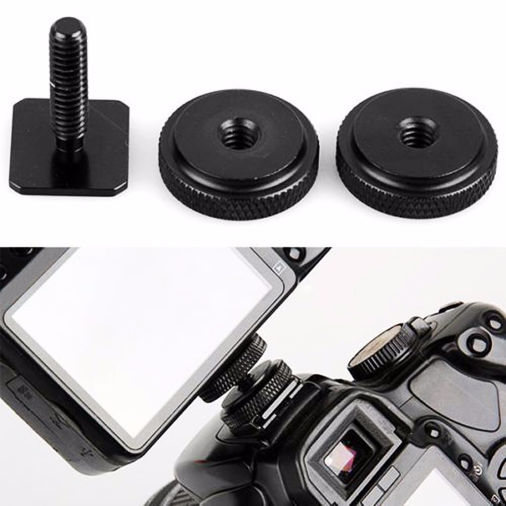 Ốc vít kép 1/4&quot; VCZ49 chuyên dụng cho giá đỡ ba chân máy ảnh