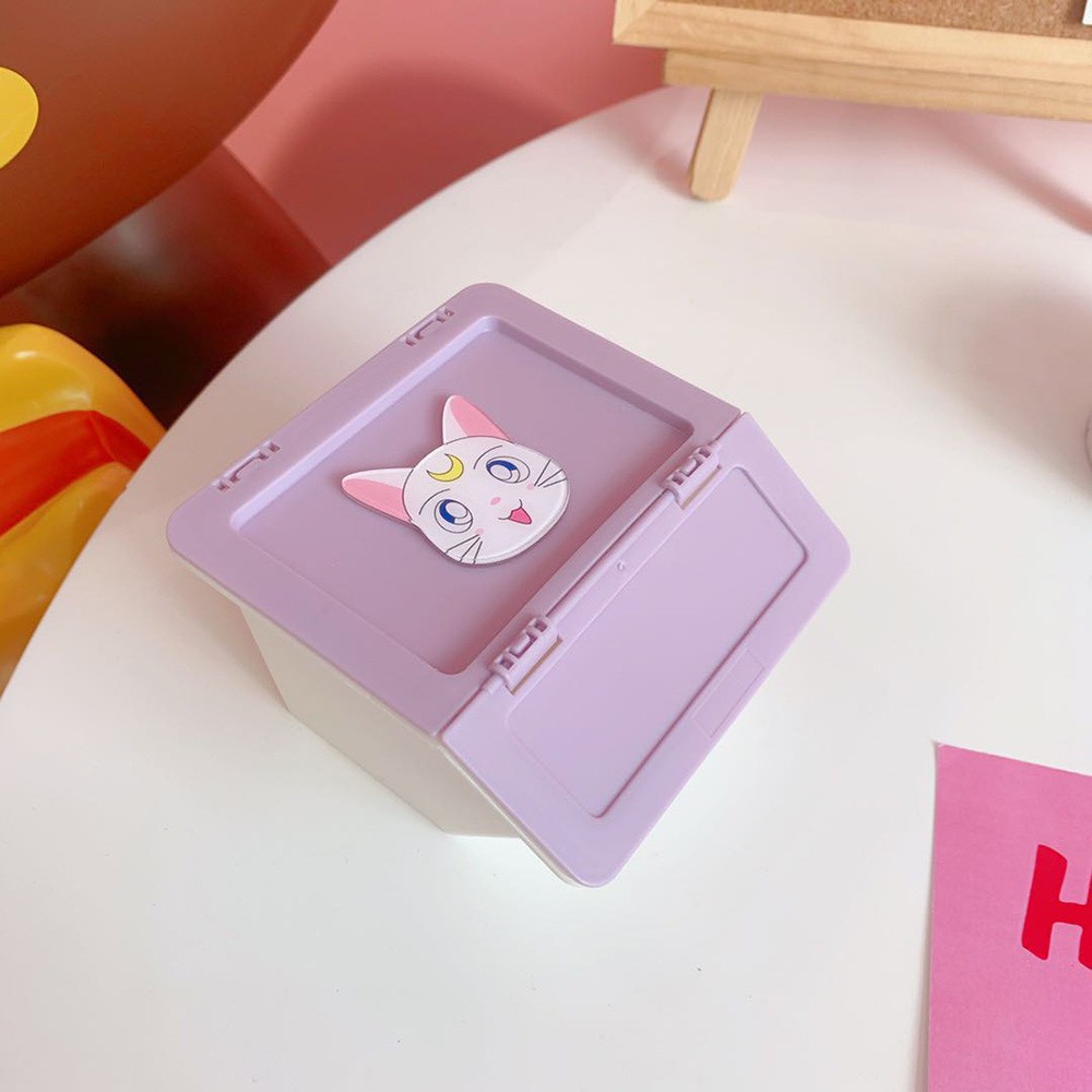 Hộp lưu trữ mini Nhật Bản phong cách Hàn Quốc đơn giản sáng tạo tặng charm K71