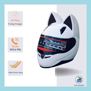 MŨ BẢO HIỂM FULLFACE NITRINOS 319 TAI MÈO