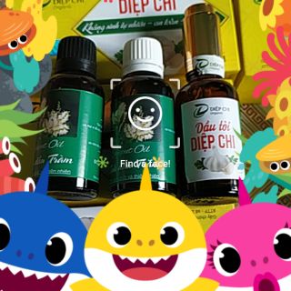 Combo tinh dầu tràm và tinh dầu tỏi Diệp Chi