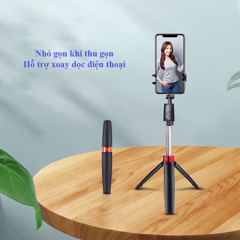 Tripod Điện Thoại 3 Chân Chống Rung, Gậy Chụp Hình Tự Sướng Selfie Bluetooth Đa Năng Y11 Yunteng,Chân Livestream Ca | BigBuy360 - bigbuy360.vn