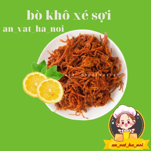 Bò Khô Xé Sợi loại 1[ túi 1kg ] chuẩn thịt bò cay cay-khô bò xé sợi Hàng Đạt Chuẩn Chỉ Có Ở an_vat_ha_noi | BigBuy360 - bigbuy360.vn