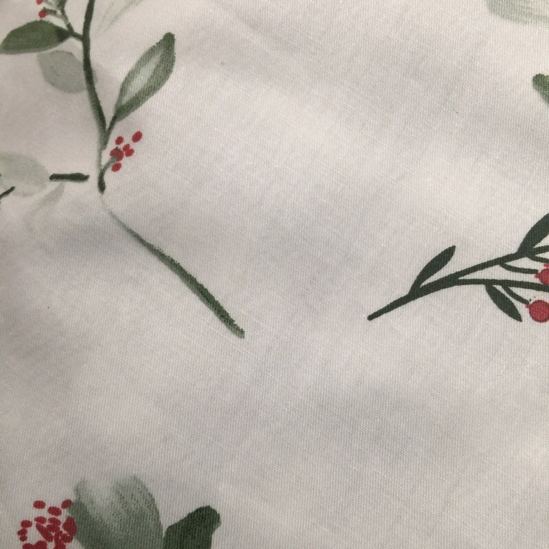 Set chăn ga và vỏ gối cotton living hoa nhí mát mịn