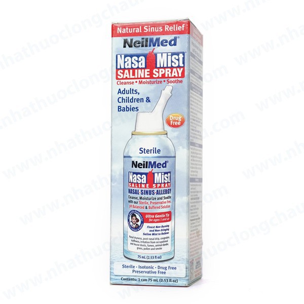 Bình xịt Neilmed (Hộp 1 chai) - Xịt rửa mũi