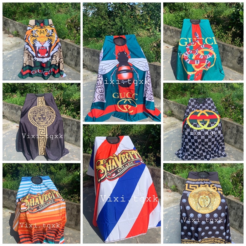 Áo choàng cắt tóc barber