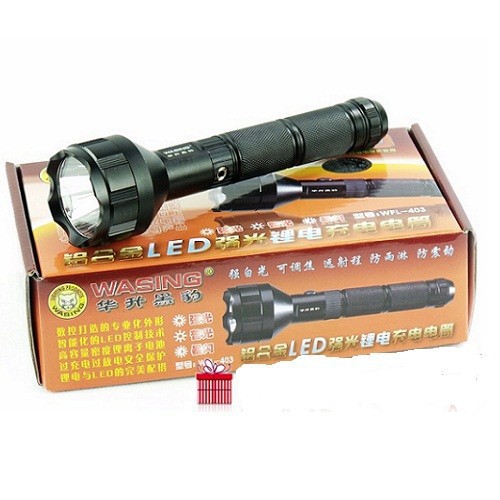 Đèn pin Wasing WFL-403 (Đen)