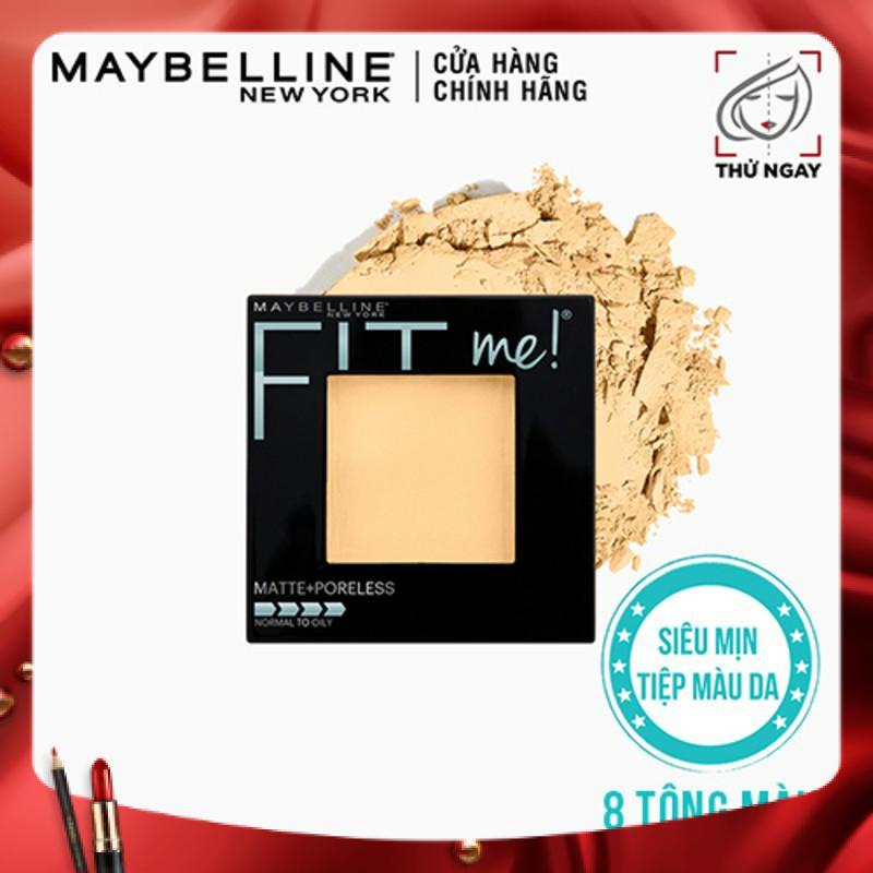 Phấn Phủ Mịn Nhẹ Kiềm Dầu Fit Me Matte Poreless Powder Maybelline New York 8.5g