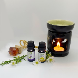 Đèn xông tinh dầu bằng nến trụ lớn