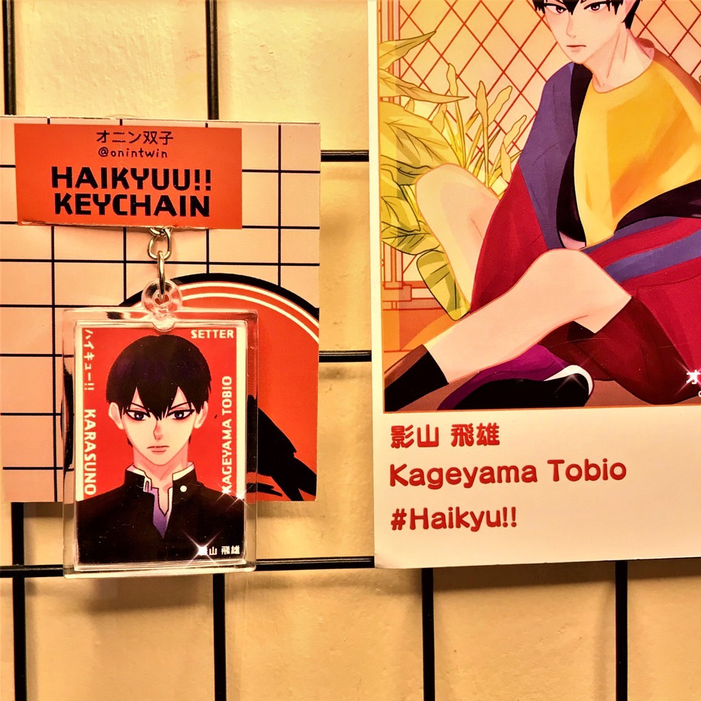 Haikyuu ID Móc Khóa Bằng onintwin