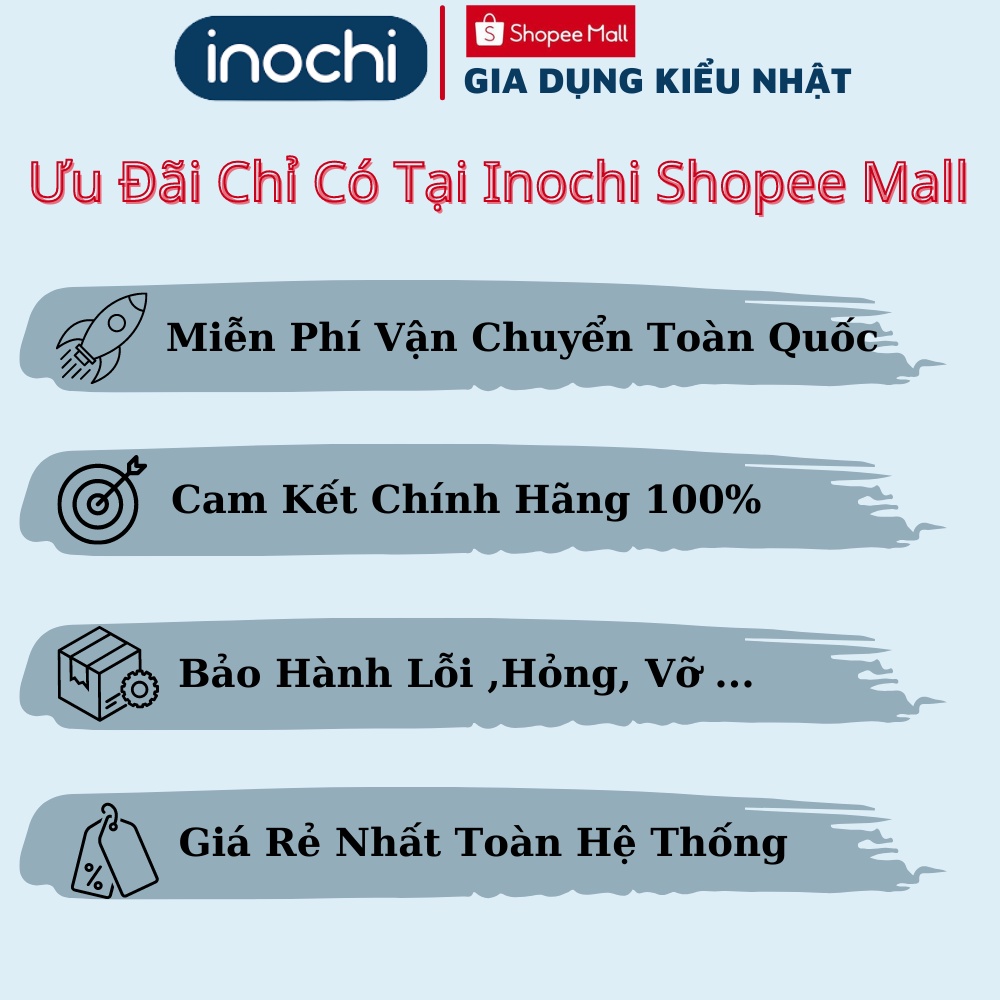 Thau rổ nhựa tròn Yoko Inochi Bộ thau rổ cao cấp