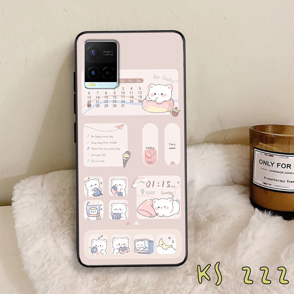 Ốp lưng Vivo Y21 - Vivo Y21s - Vivo Y33s - Ốp in hình thỏ con dễ thương
