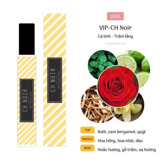 CH. Noir - Tinh dầu nước hoa cao cấp dành cho Nữ