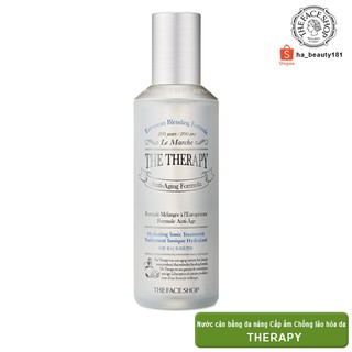 Nước Cân Bằng 2 Trong 1 TheFaceShop The Therapy Hydrating Tonic Treatment 150ml