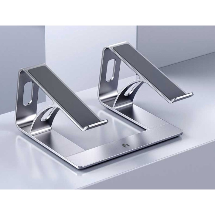 Giá đỡ để laptop stand notebook Macbook máy tính xách tay hợp kim nhôm có thể tháo rời kiêm tản nhiệt LS653