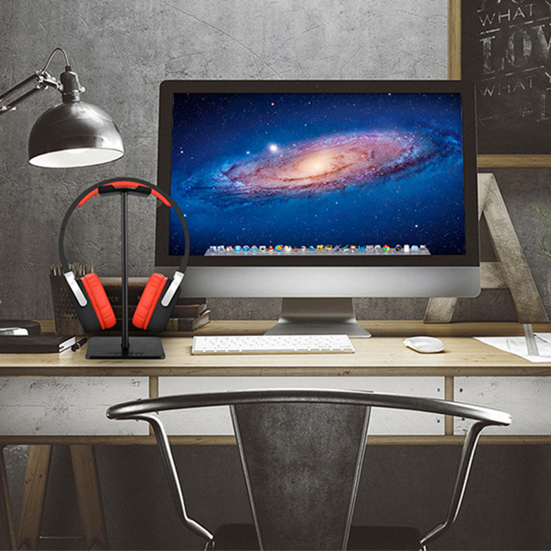 Giá Đỡ Trưng Bày Tai Nghe Bằng Tpu Màu Đen