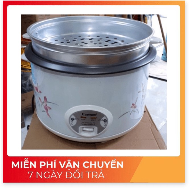 Nồi Cơm Điện Công Nghiệp Eastgem 10L, 13L - Chống Dính Tốt - Có Xưởng Hấp Tiện Dụng - Bảo Hành 12 Tháng