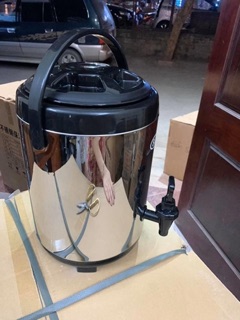 [ Hàng cao cấp ] Bình đựng nước inox 8L