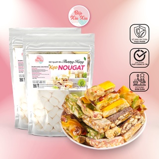 Set nguyên liệu kẹo nougat cơ bản Bếp Xíu Xiu thành phẩm 40 viên