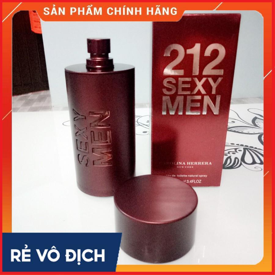 [Chính hãng]  Nước Hoa Nam Cao Cấp 212 Sexy Man 100ml