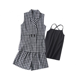 Set vest bé gái