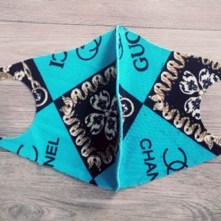 Combo 10 Khẩu trang vải su hoa văn đẹp
