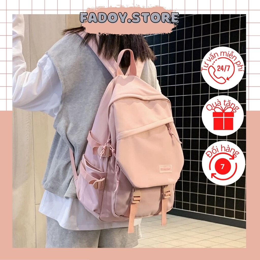 Balo nữ cao cấp đi học ulzzang, Ba lô thời trang học sinh size L