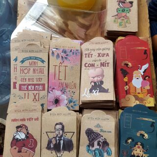 Combo 500 bao lì xì tết 2018