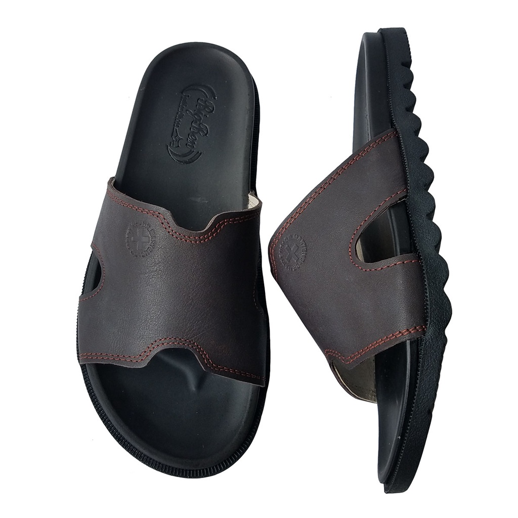 Dép Nam Da Bò BIGBEN Cao Cấp DN274