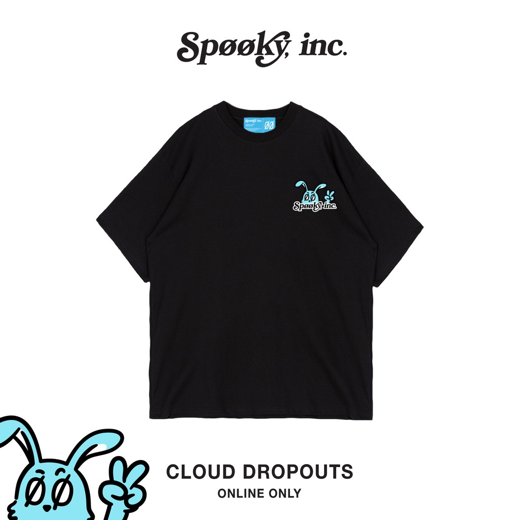 ÁO THUN ĐÁM MÂY XANH - MÀU ĐEN - DROPOUTS T-SHIRT -  [GIÁ GỐC 320k]