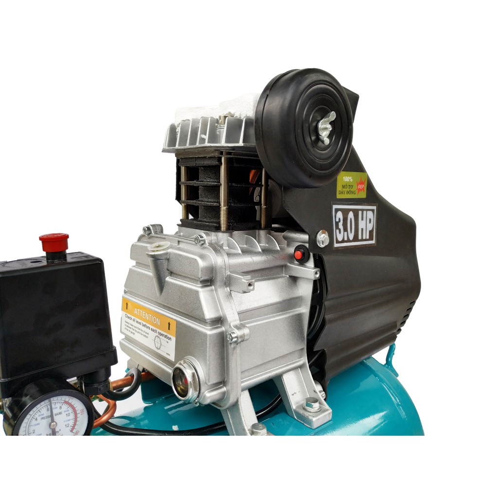 Máy nén khí chạy dầu Romano ROMA4230, Bình 30L, Công suất 3HP, Tặng kèm bình dầu