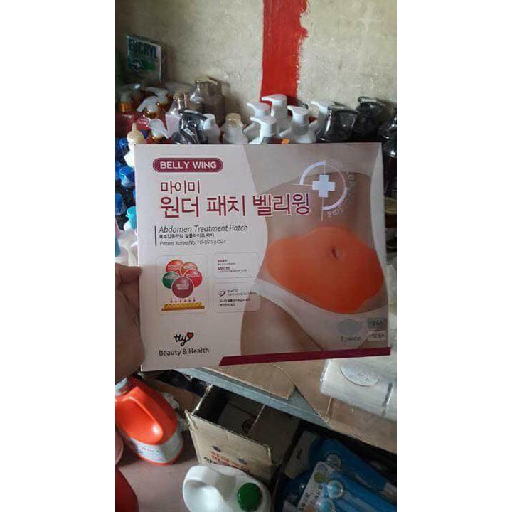 miếng giảm mỡ bụng mymi wonder patch