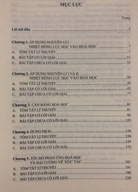 Sách - Bài tập Hoá học đại cương Tập II: Cơ sở quy luật các quá trình hoá học